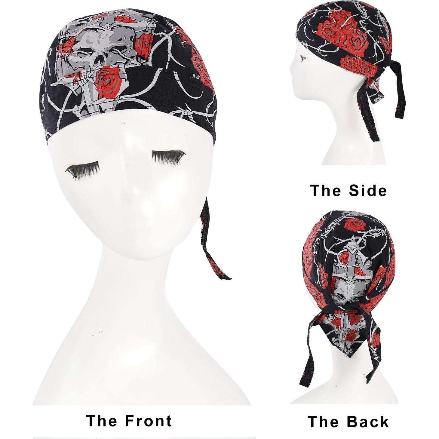 Gorras de Calavera Docila 3 Pcs para Hombres - Transpirables y Cómodas