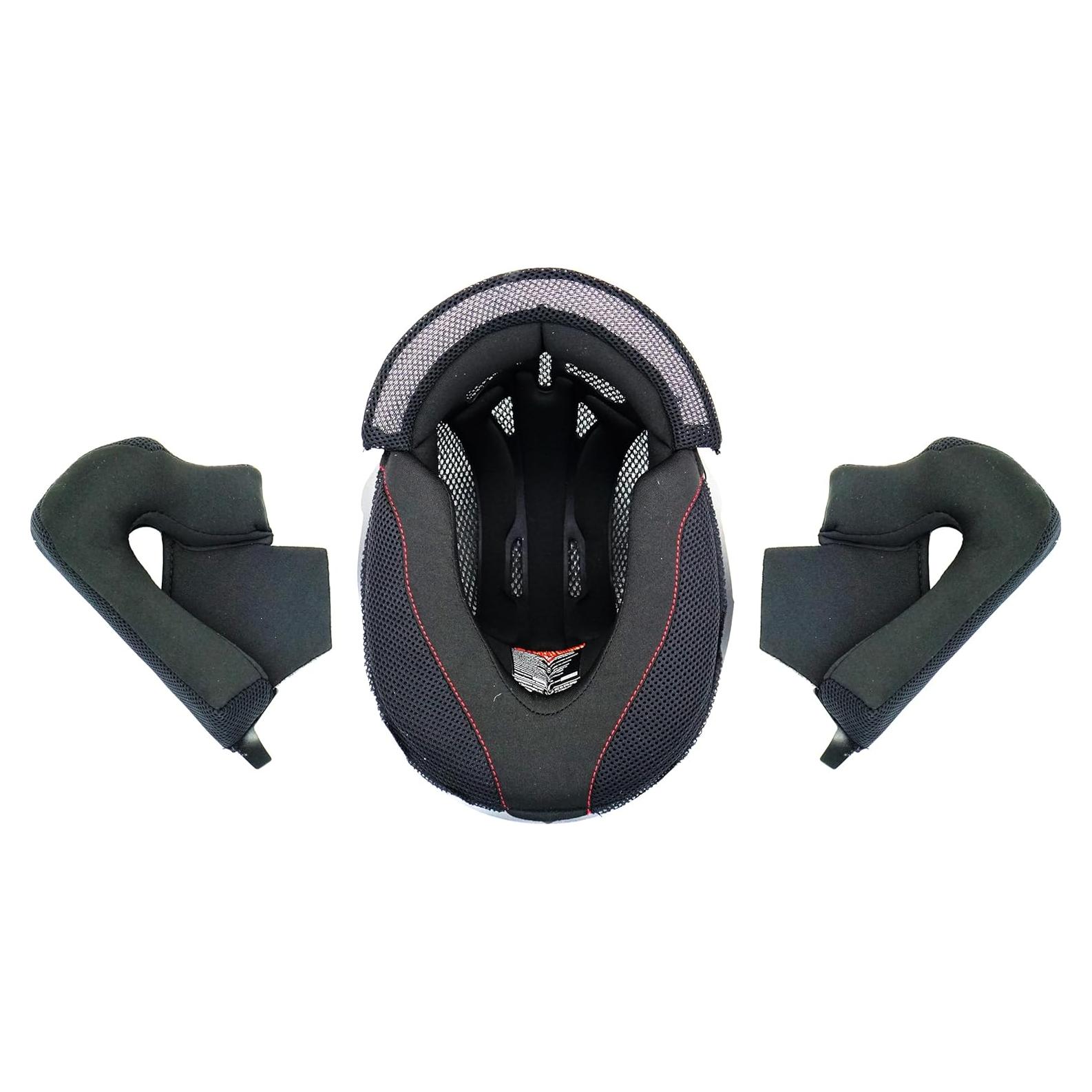 Almohadillas para mejillas y forro casco Sena Outrush L