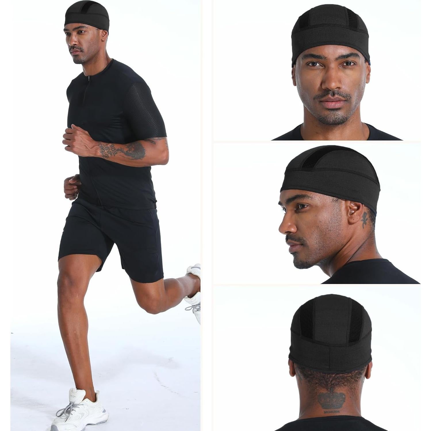 Gorro Esquelético Enfriador Vidsel para Ciclismo y Correr