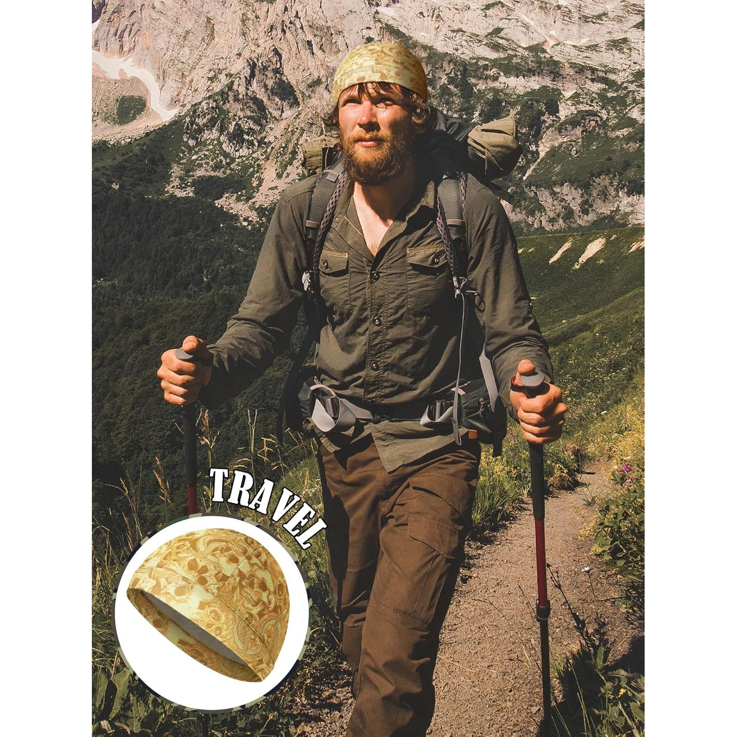 Forros de Casco SATINIOR 6 Pcs Absorbentes de Sudor