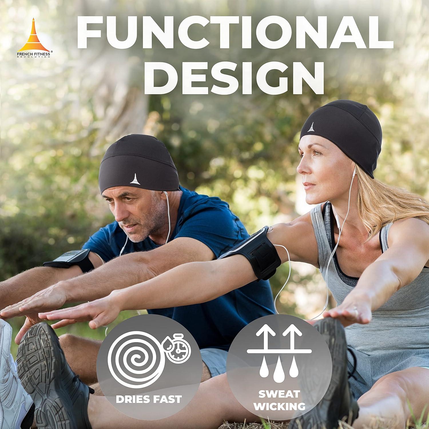 Forro de Casco Skull Cap Beanie - Retención Térmica Negro