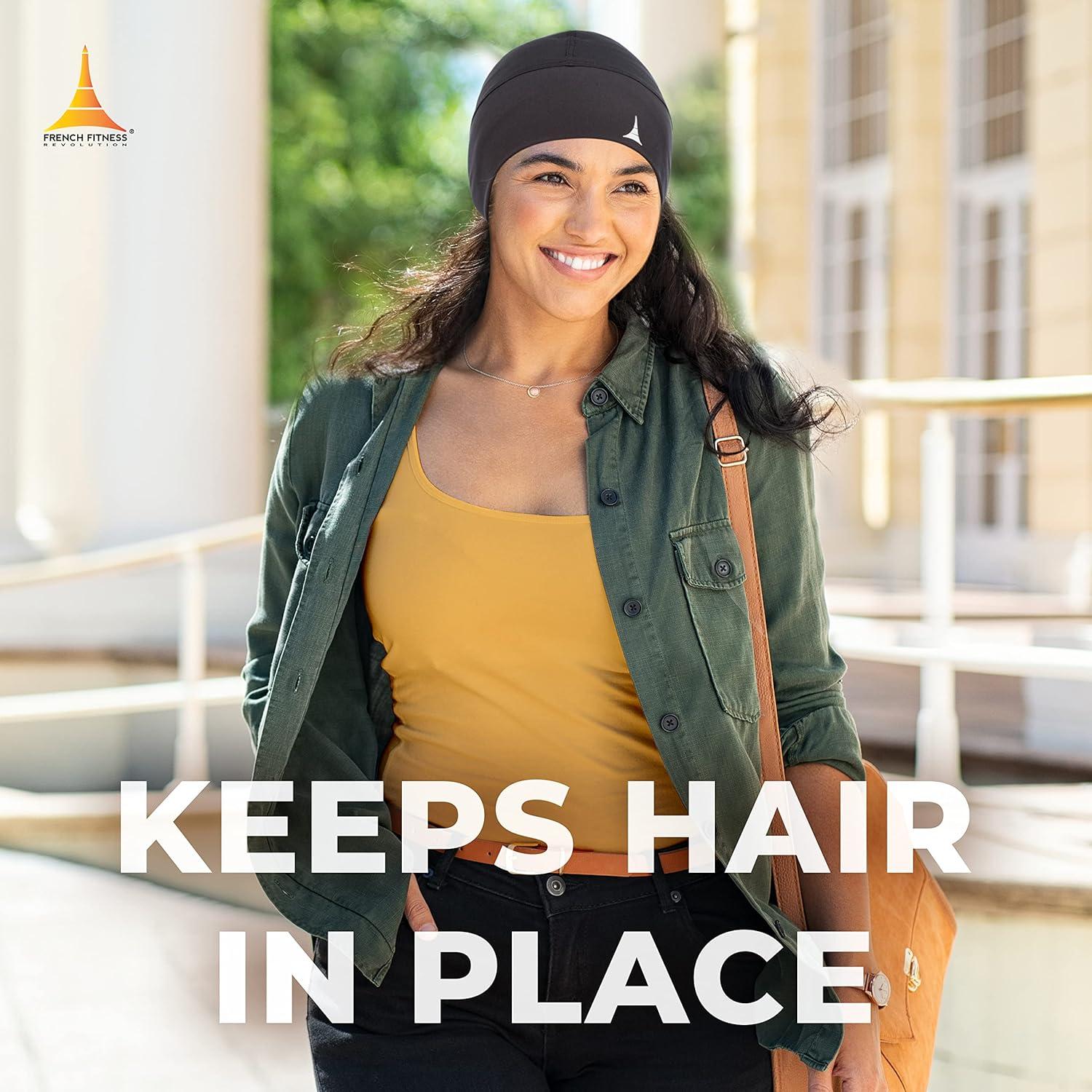 Forro de Casco Skull Cap Beanie - Retención Térmica Negro