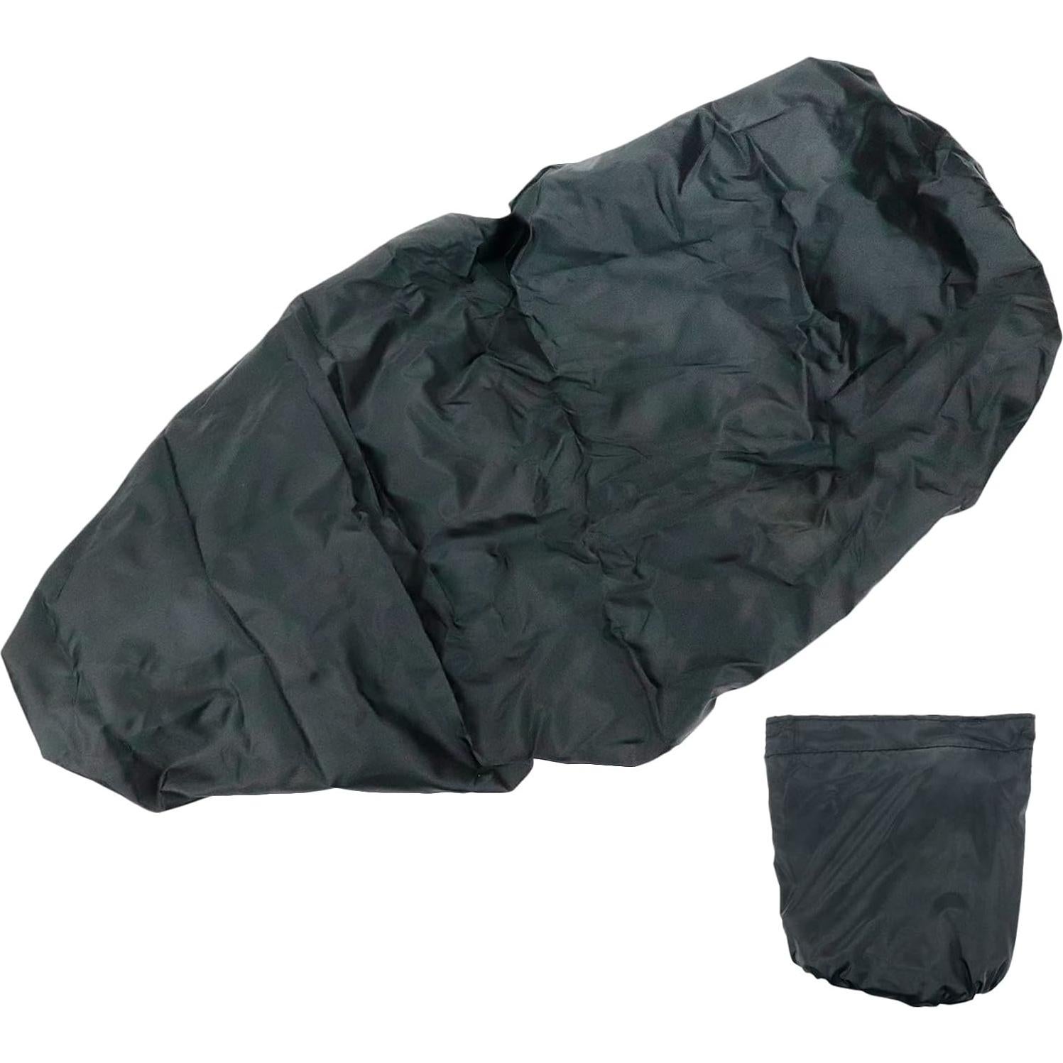 Cubierta de Asiento de Motocicleta Modengzhe XL Impermeable Negra