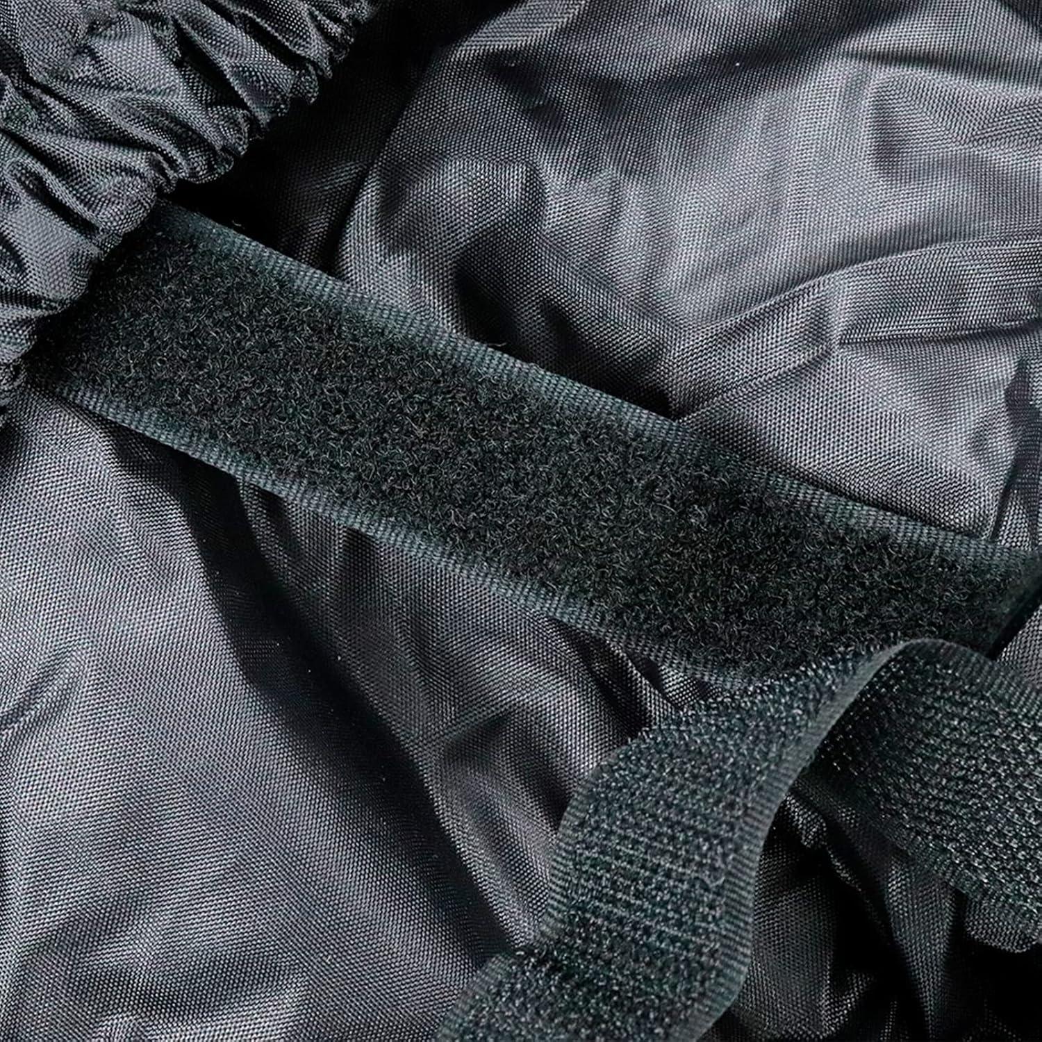 Cubierta de Asiento de Motocicleta Modengzhe XL Impermeable Negra