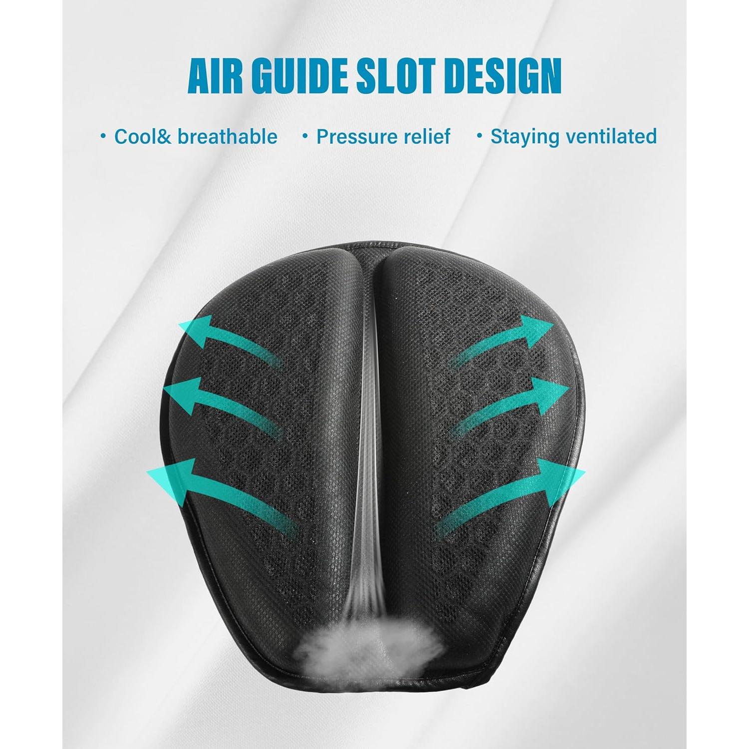 Cojín Universal para Asiento de Motocicleta ESEWALAS Gel 3D