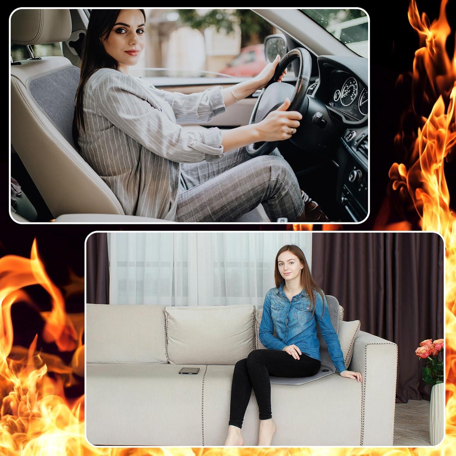 Cojín Térmico Portátil USB Wenqik 45x45cm 3 Modos Calor