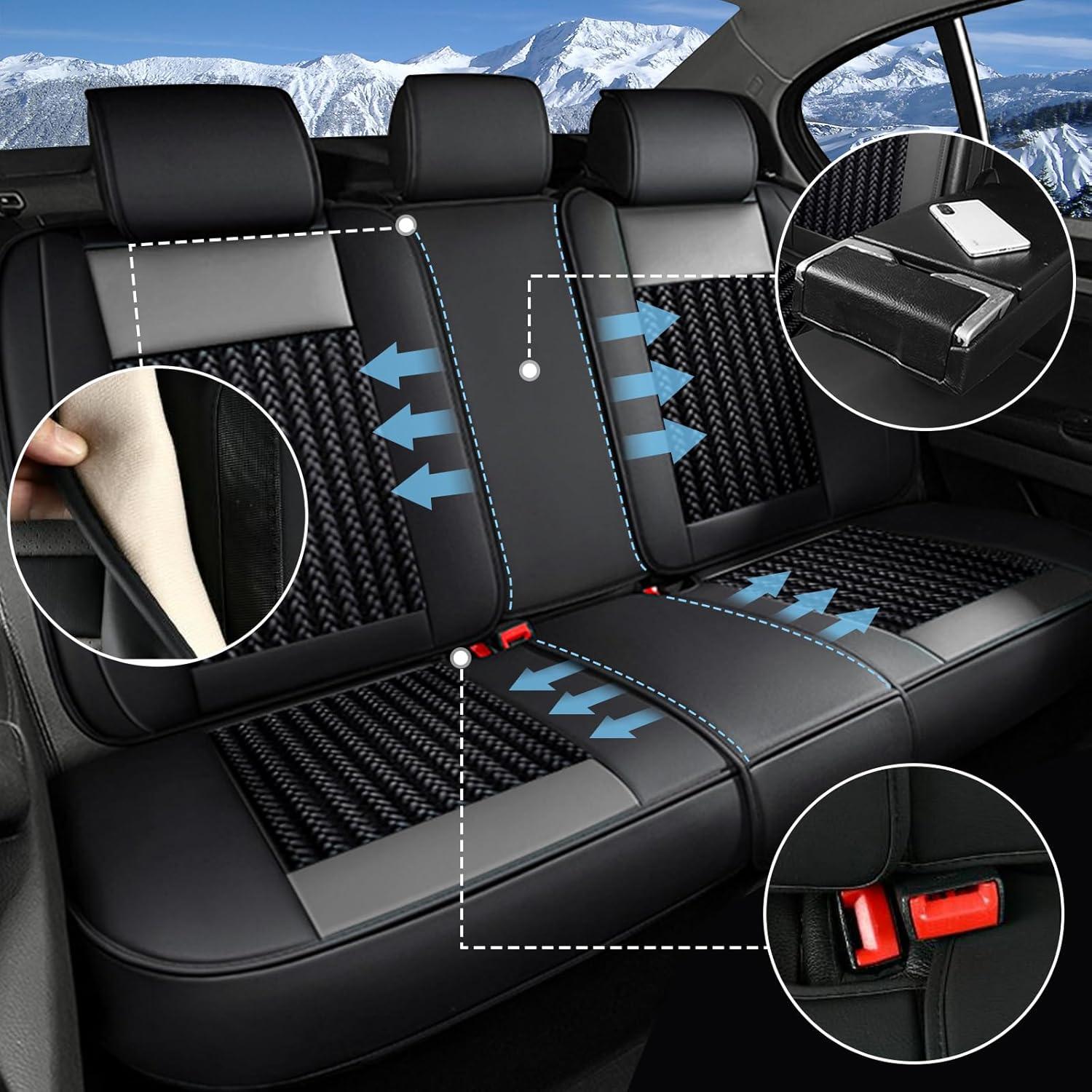 Funda de Asiento de Coche TTX LIGHTING 5 Asientos Negro y Gris