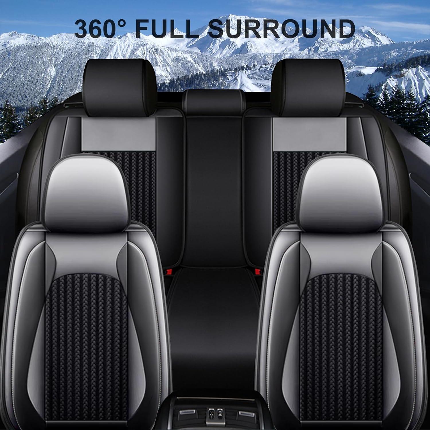 Funda de Asiento de Coche TTX LIGHTING 5 Asientos Negro y Gris