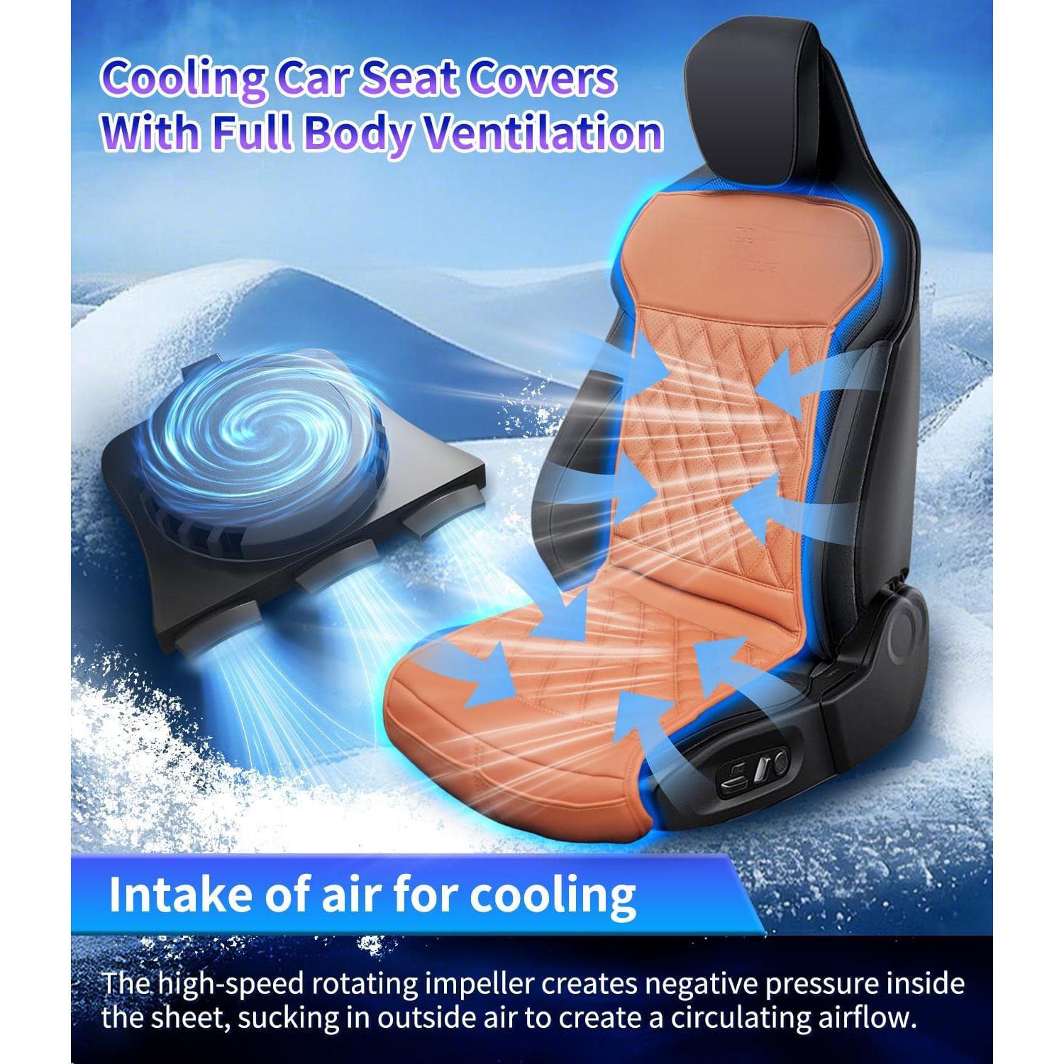 Funda de Asiento de Coche DR.HILL ZCDD Ventilada 12V/24V