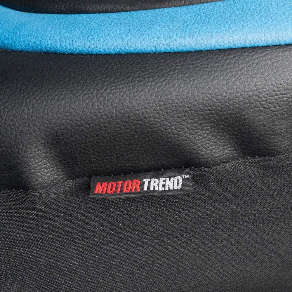 Cubiertas de Asiento de Coche Motor Trend Azul Respaldo Alto