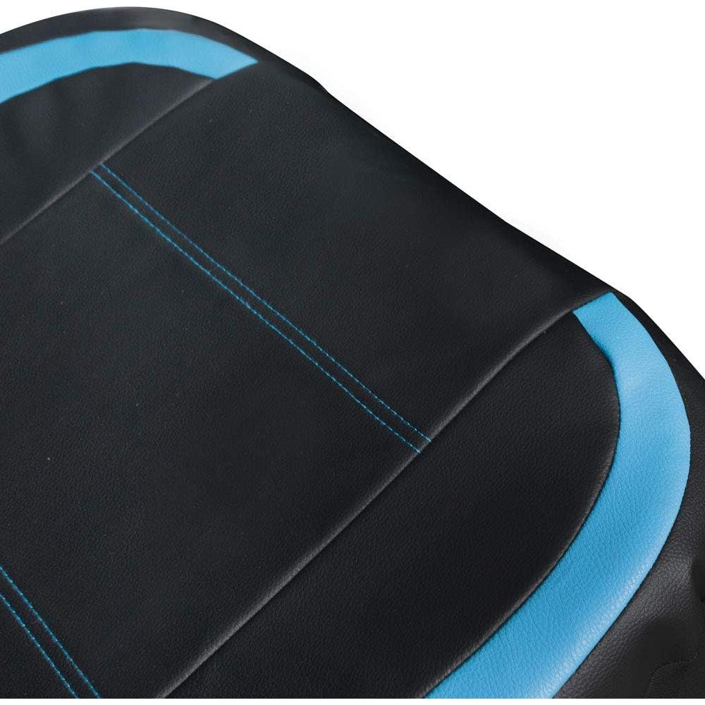 Cubiertas de Asiento de Coche Motor Trend Azul Respaldo Alto