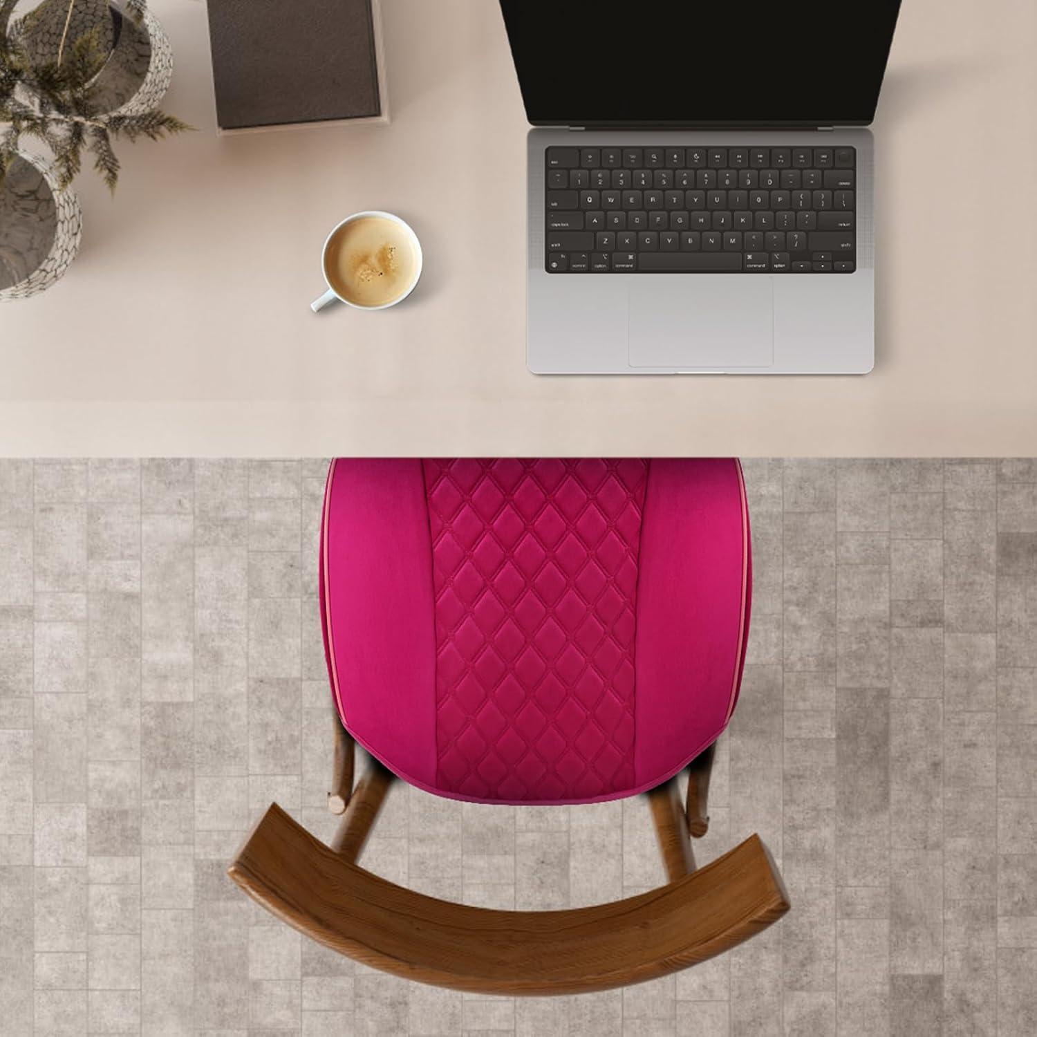 Cubierta de Asiento de Coche West Llama Terciopelo Rosa 2PC