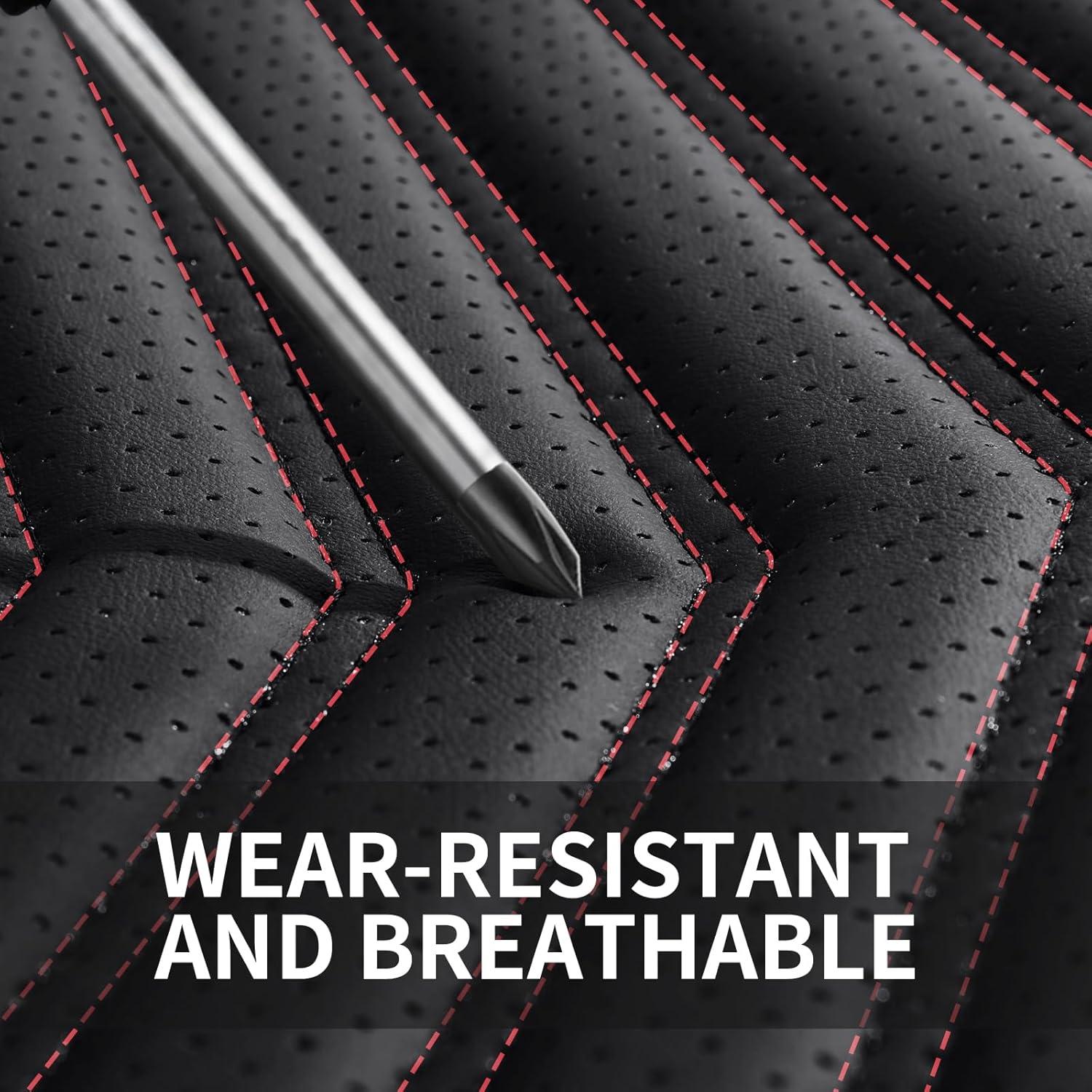 Fundas de Asiento de Coche HChengkikz Neopreno Impermeables 2 PCS