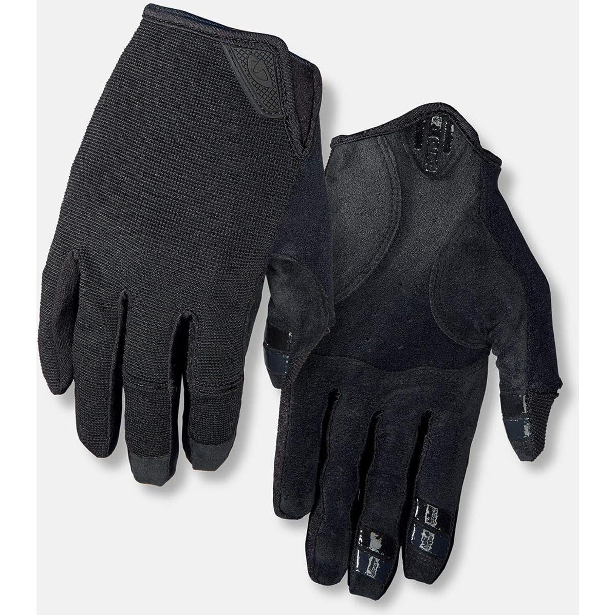 Guantes Giro DND Hombre Mediano Negro Microfibra
