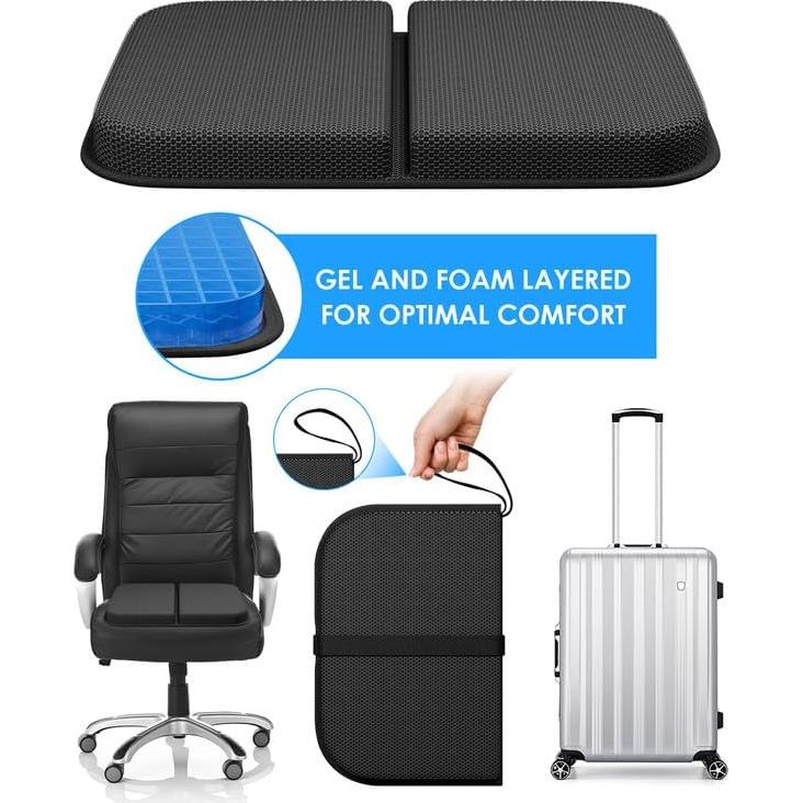 Cojín de Gel Portátil WISIMMALL 41.91x30.48cm Alivio Dolor