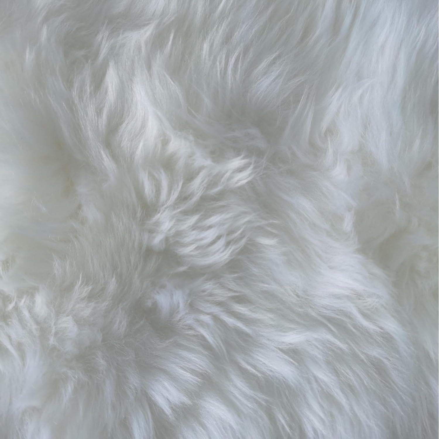 Cojín de Asiento de Coche Gracefur de Piel de Oveja 45x45cm