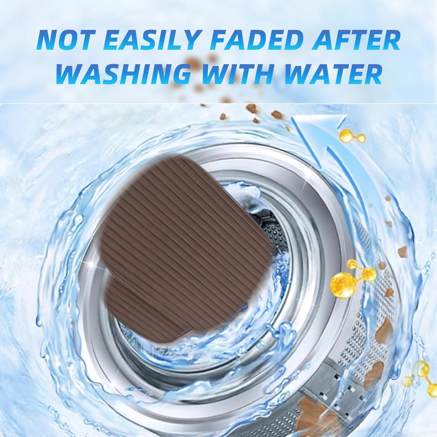 Funda de Asiento de Coche Tioollev Lino Antideslizante Café