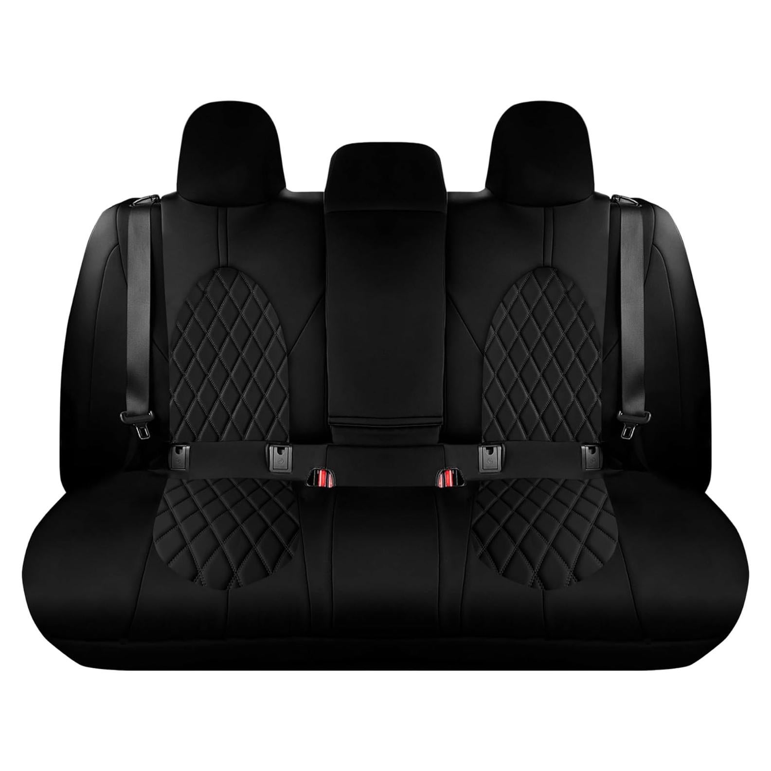 Cubiertas de Asiento Trasero FH Group Neopreno Negro para Toyota Camry 2018-2024