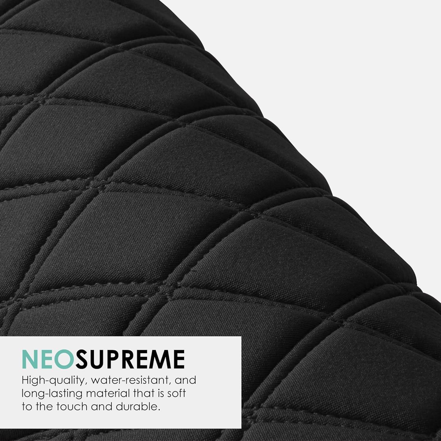 Cubiertas de Asiento Trasero FH Group Neopreno Negro para Toyota Camry 2018-2024