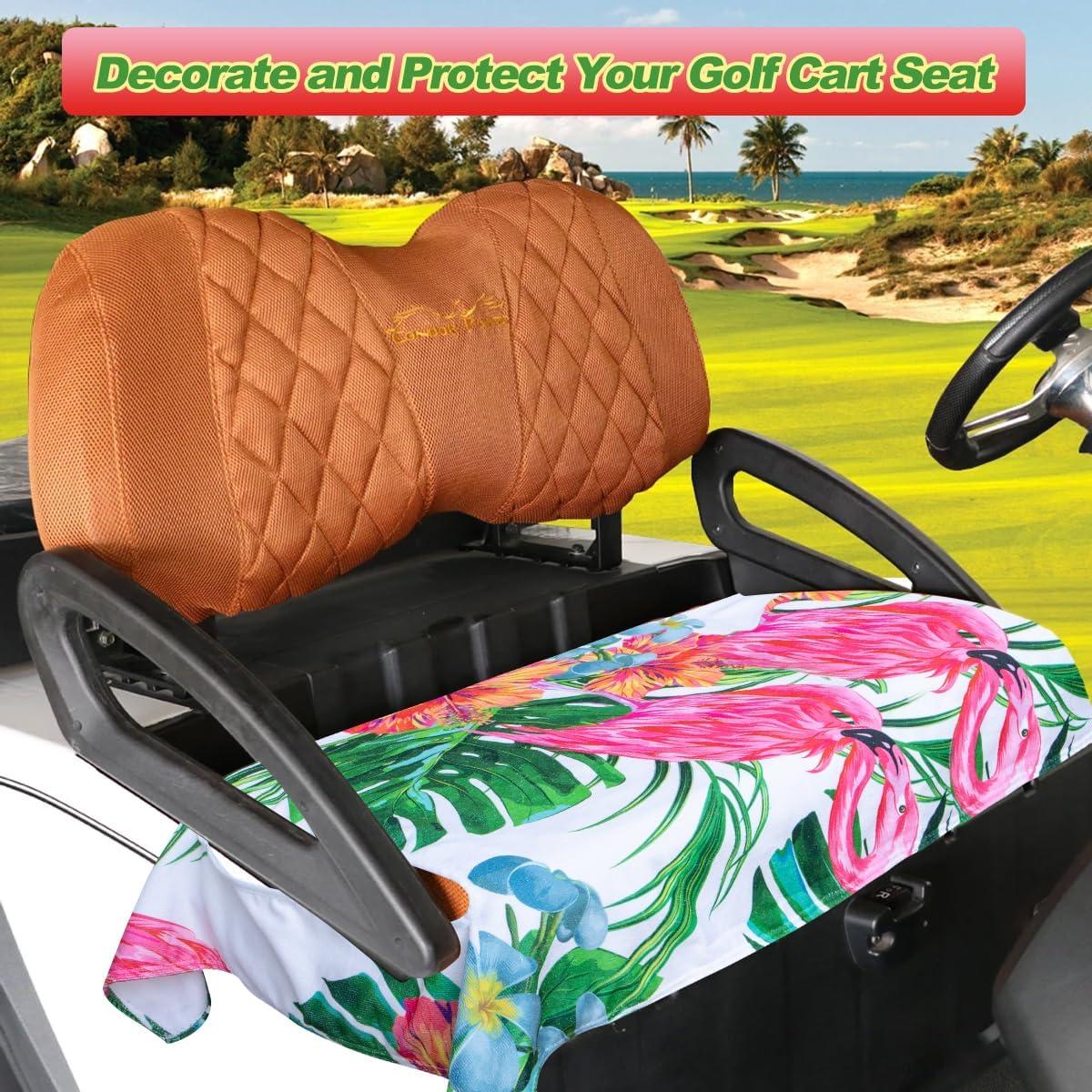 Manta de Asiento para Carro de Golf Barudan Flamingo 129.54x78.74cm