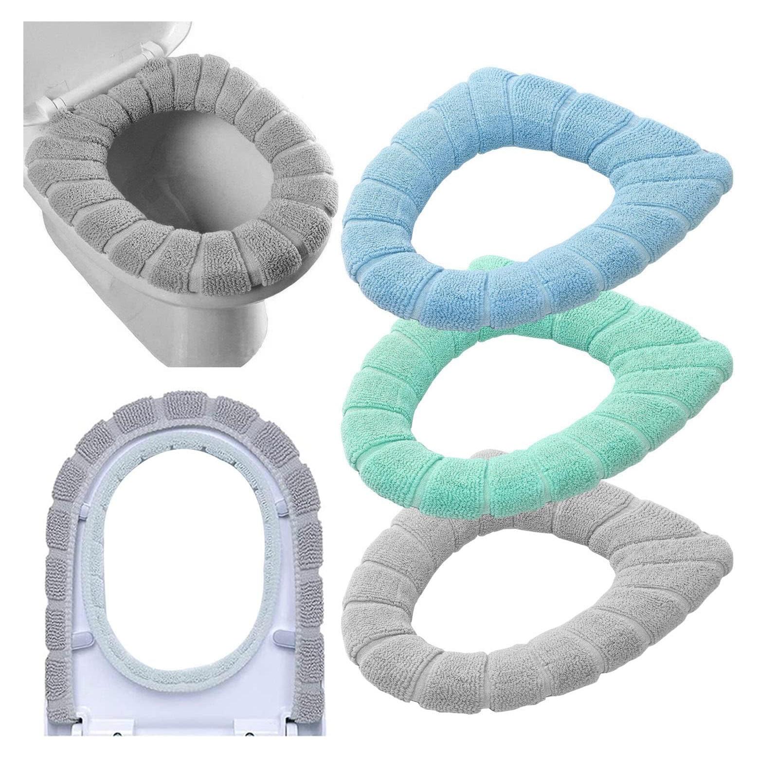 Funda de Asiento de Inodoro Suave 3 Piezas Nachuan