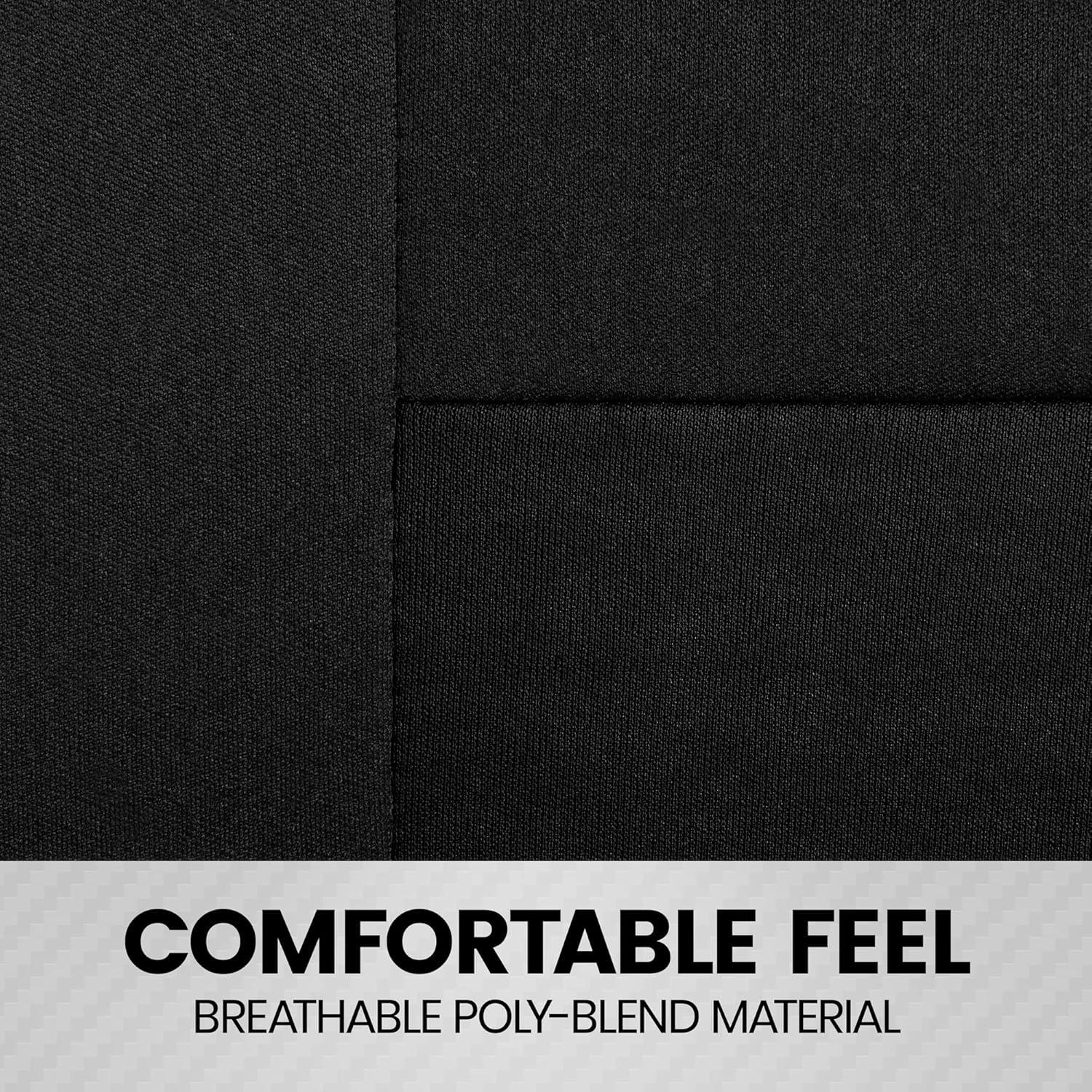 Cubiertas de Asiento de Coche BDK OS-312 Negro Completo