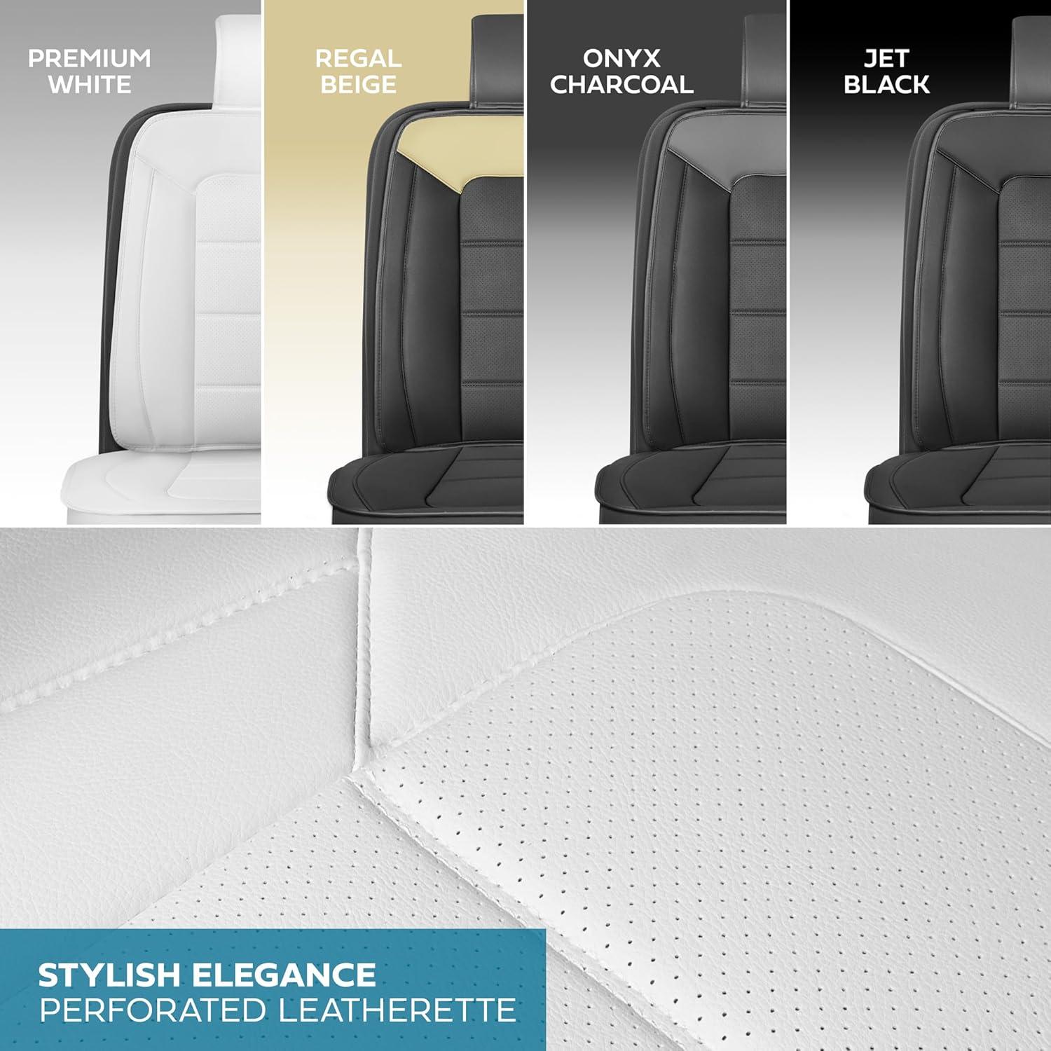 Cubierta de Asiento Trasero MotorBox Edición Clásica - Blanco