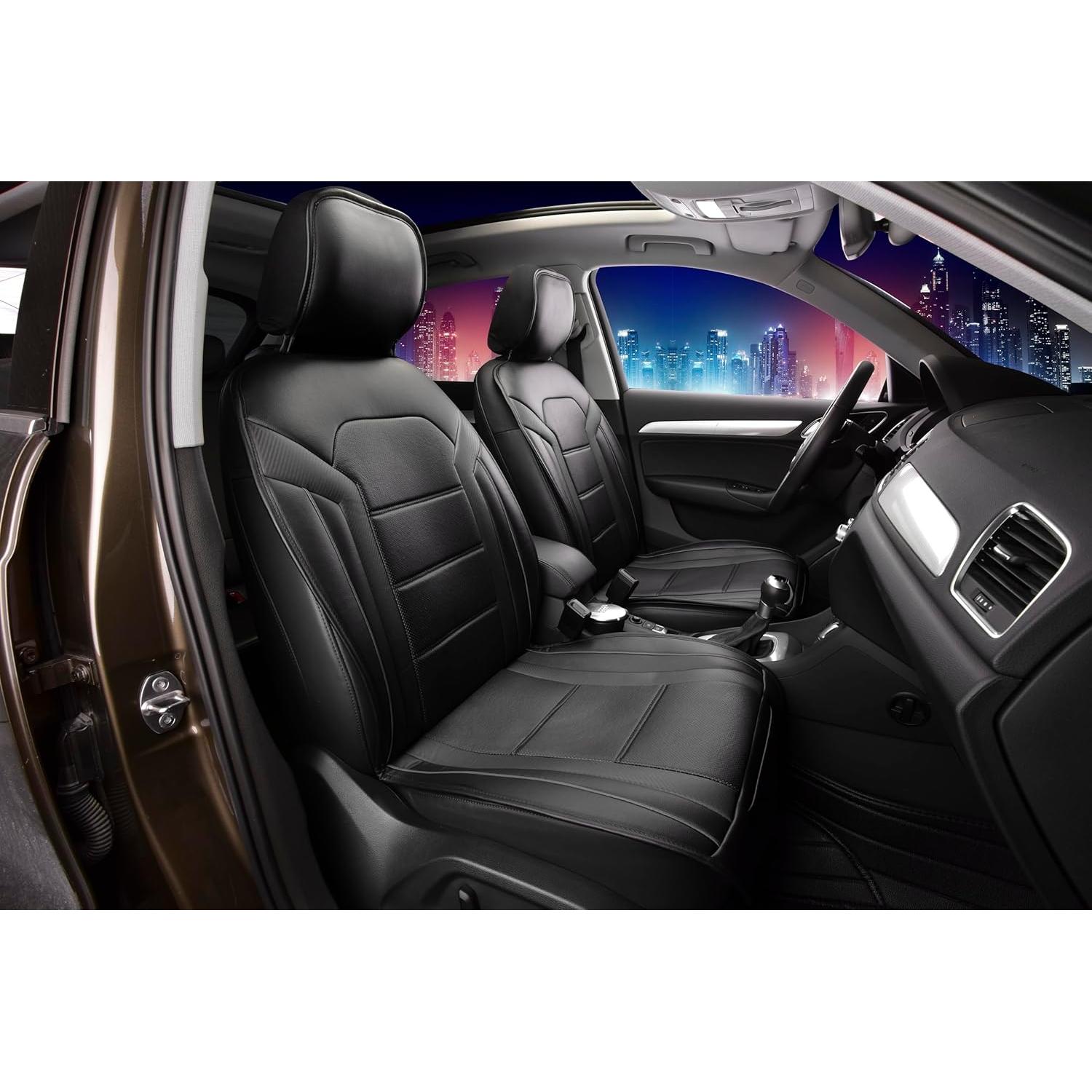 Fundas de Asiento de Coche FH Group Negro Universal Compatible Airbag