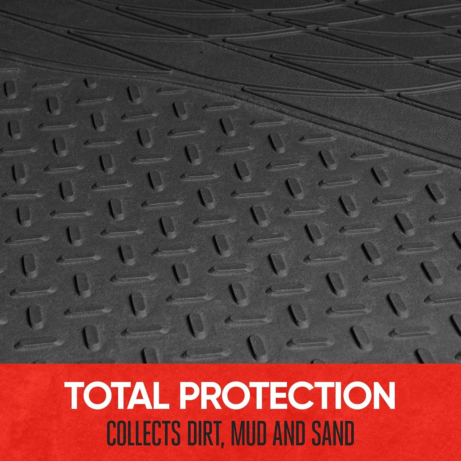 Alfombrilla de Carga MotorTrend MTMT-680-BK Recortable 120x82cm