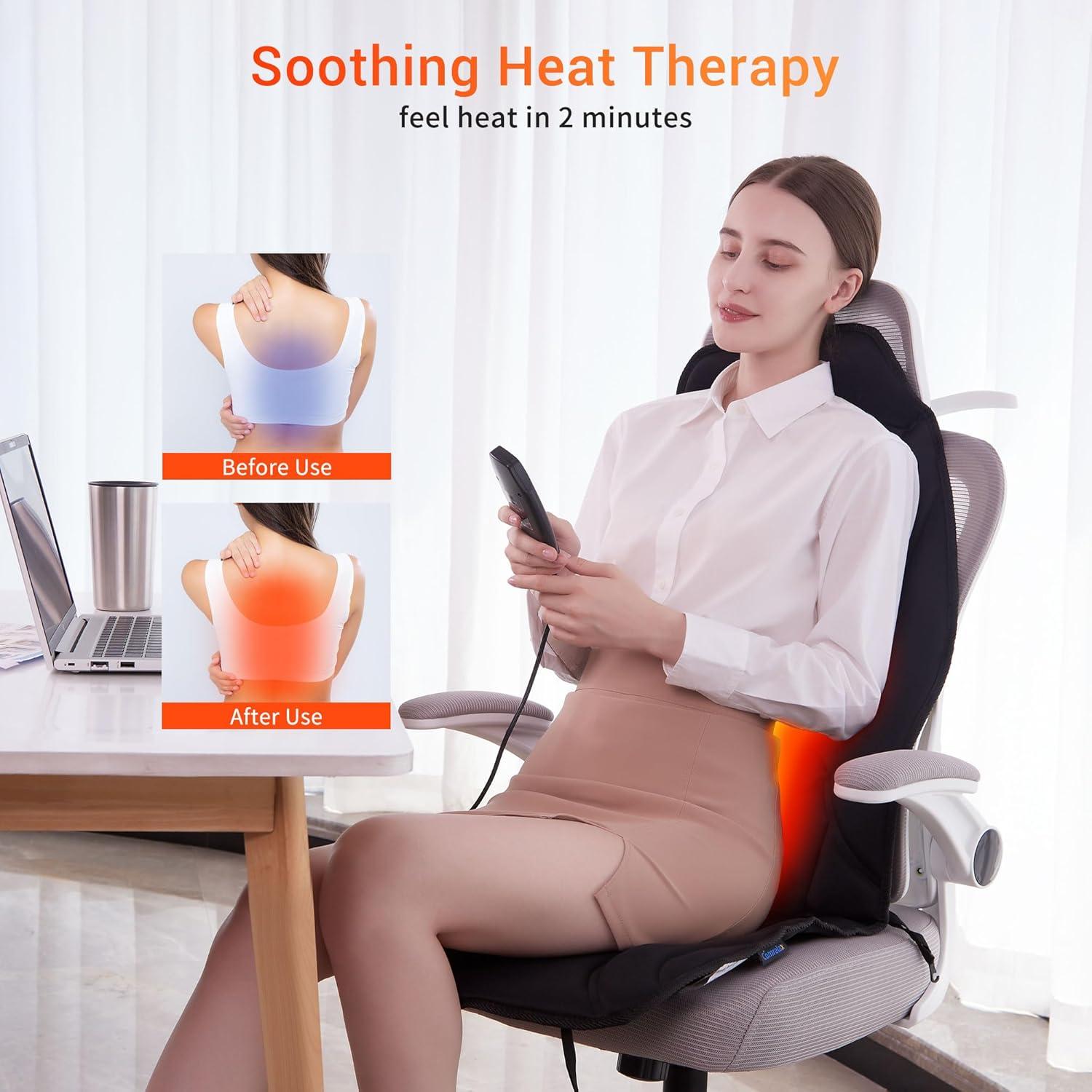 Cojín de Masaje con Calor Comrelax 28.5x25.8cm 1.33kg