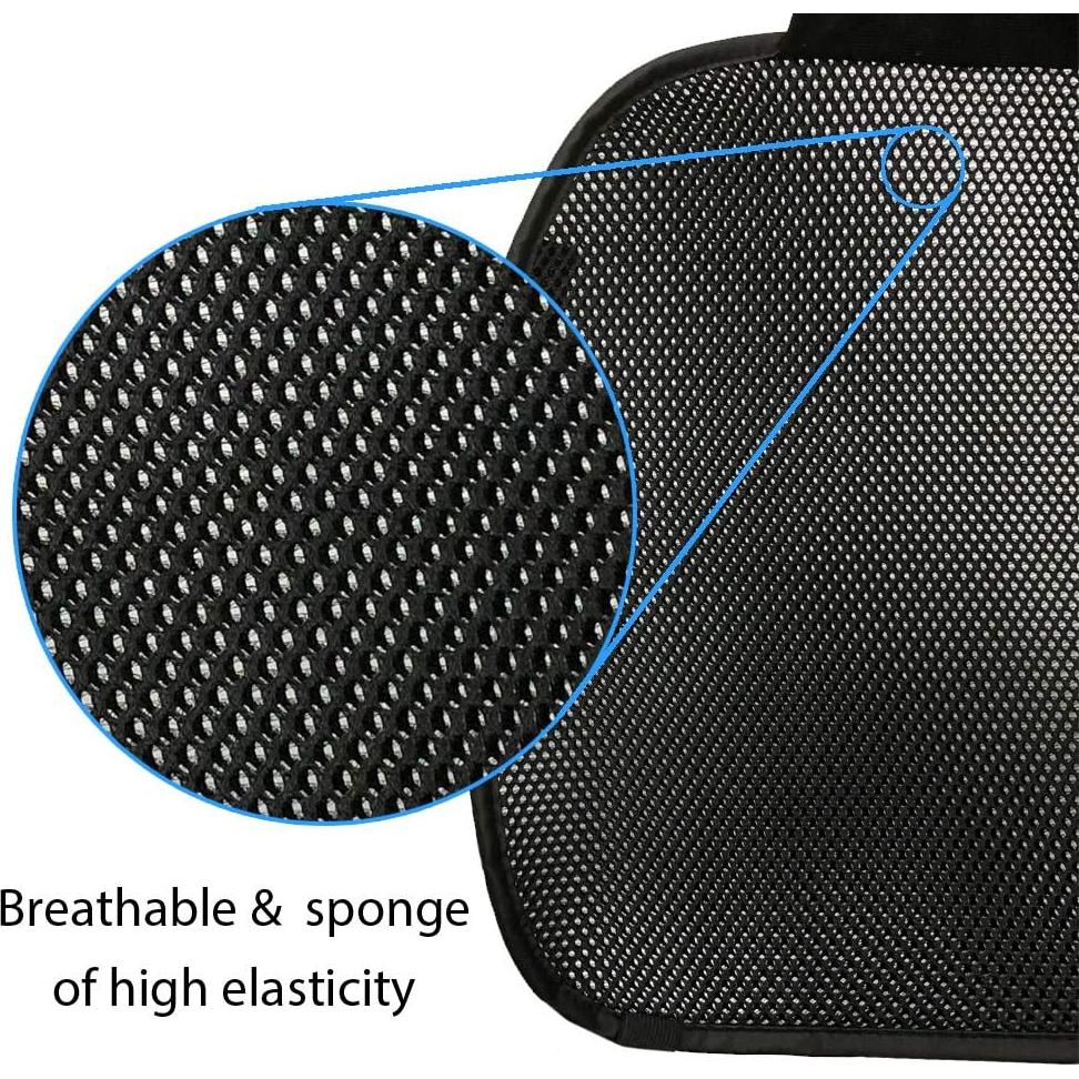 Cojín de Asiento de Coche Gran Hormiga Universal Negro