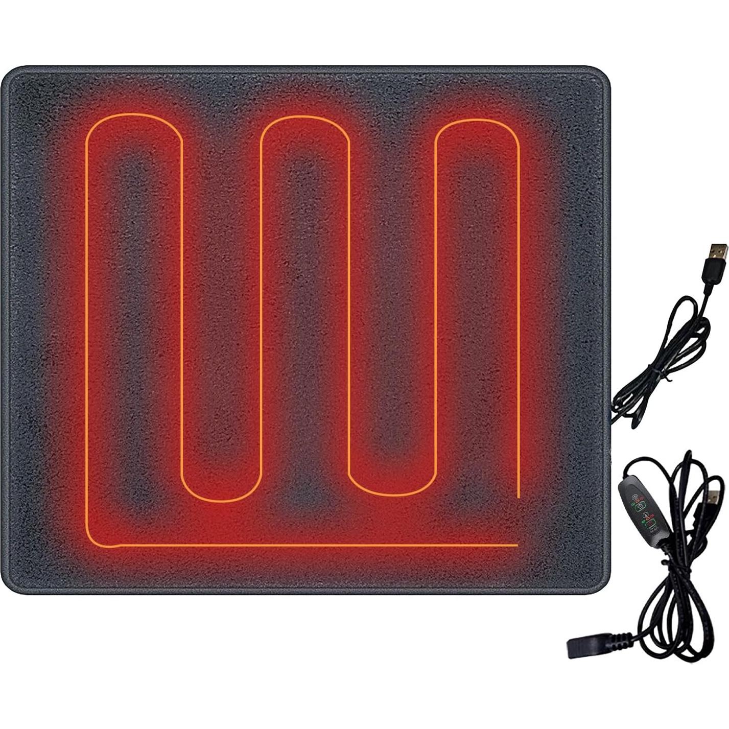 Almohadilla Térmica USB Clobeau 24x30 cm 3 Modos Calor