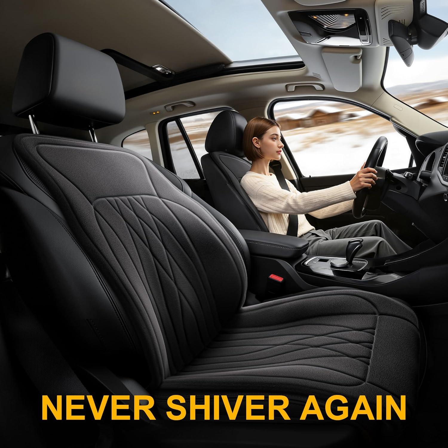 Cojín de Asiento de Coche Banxye QP-101-ZYJRD Negro