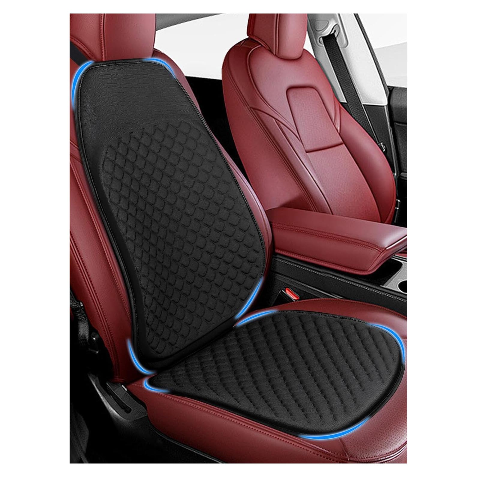 Cojín de Asiento Jisejima Antideslizante Negro 45.72x43.18cm