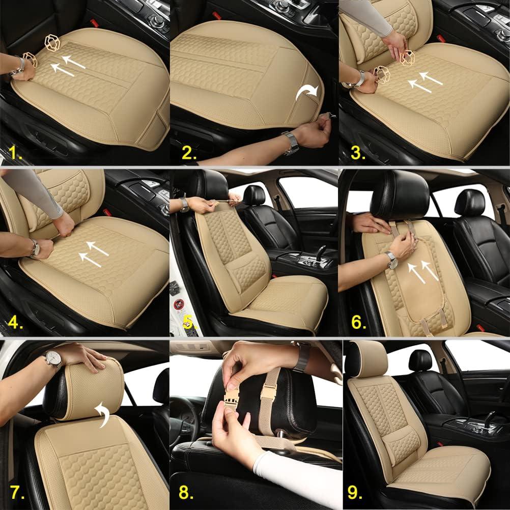 Funda de Asiento de Coche Black Panther H-03 Beige Universal