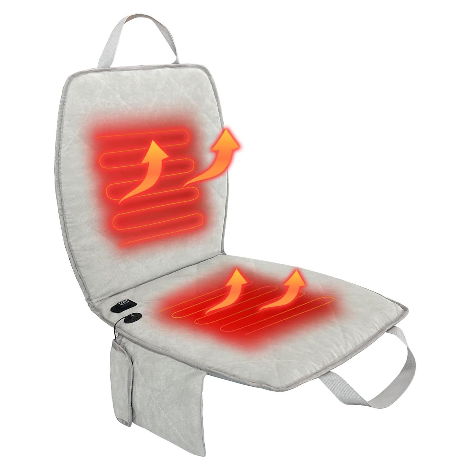 Cojín de Asiento Calentado MYDAYS OUTDOOR Gris USB 40x40cm