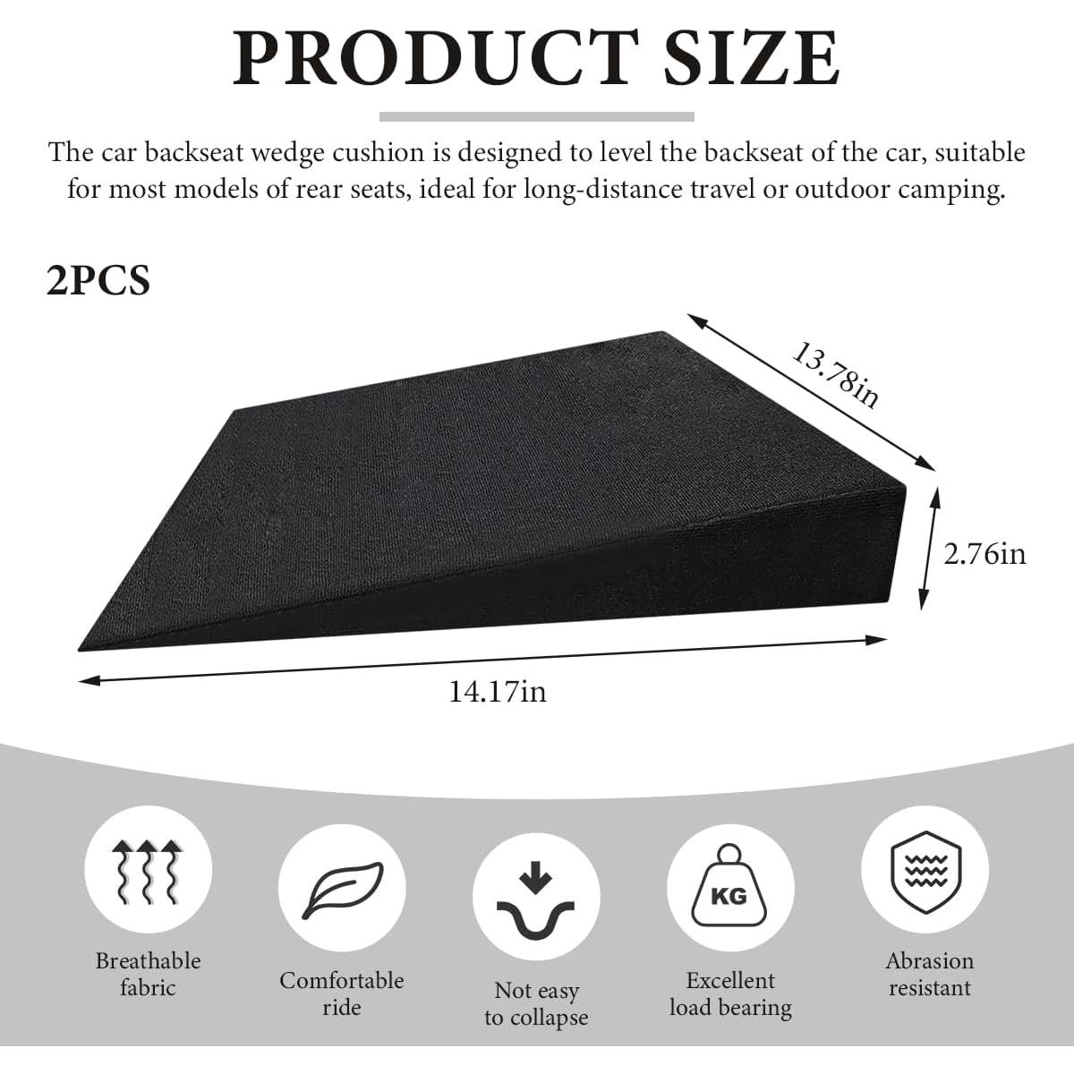 Cojín de Cuña Nivelador FSTURIOS 2PCS Ergonómico 35.88x34.93cm