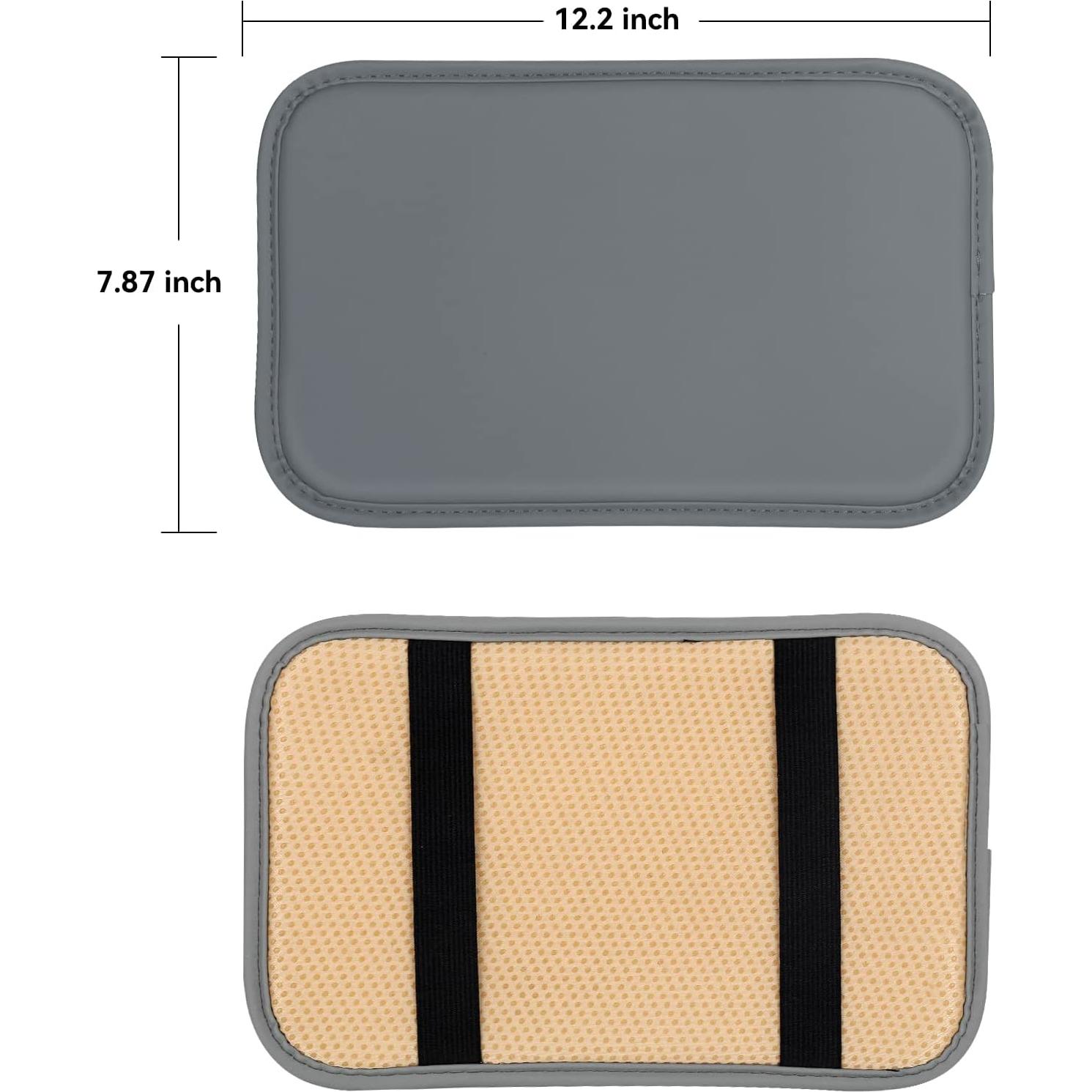 Funda de Apoyabrazos de Auto Amiss Gris Universal Impermeable