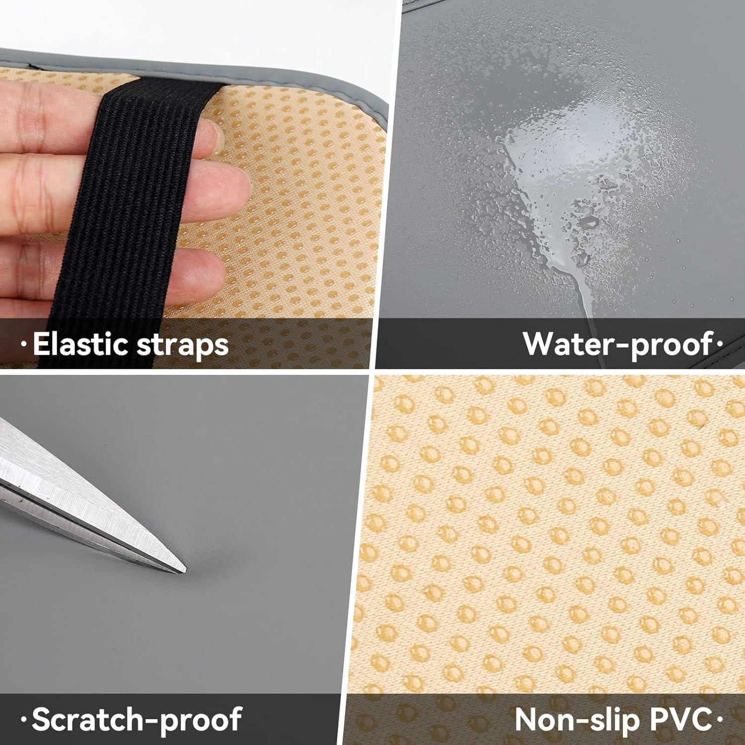 Funda de Apoyabrazos de Auto Amiss Gris Universal Impermeable