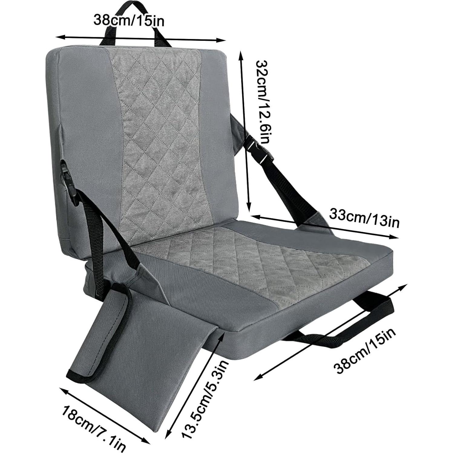 Cojín de Asiento Calentado MYDAYS OUTDOOR Gris Plegable USB