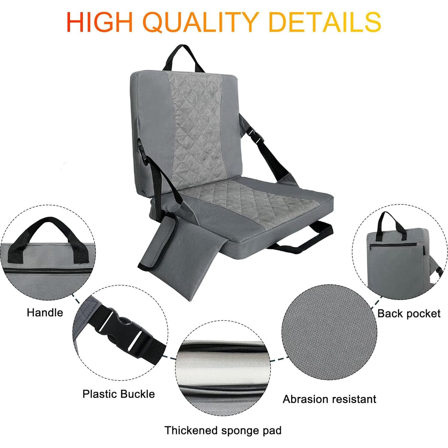 Cojín de Asiento Calentado MYDAYS OUTDOOR Gris Plegable USB