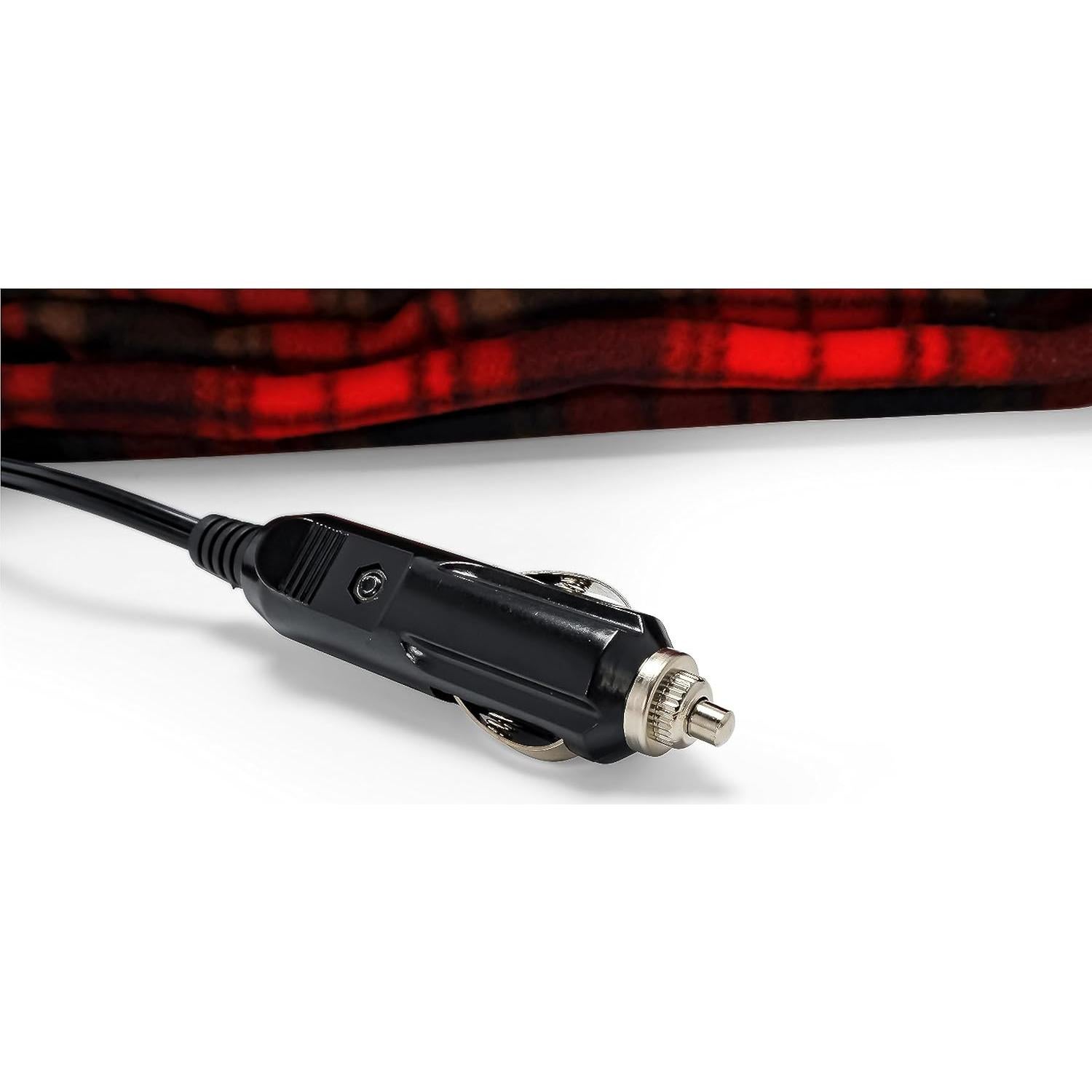 Manta Térmica Eléctrica Camco 12V 150x109 cm Forro Polar