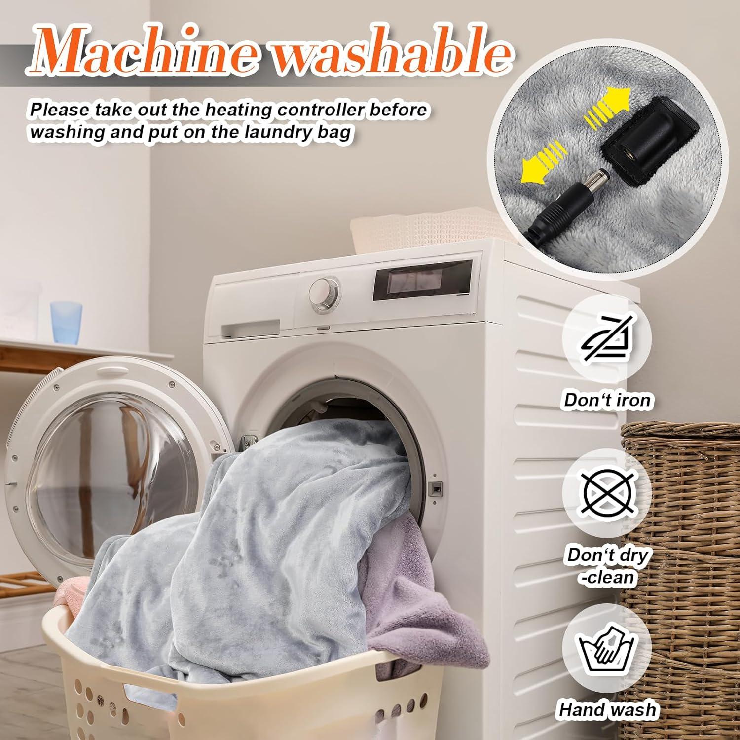 Manta Calentada Eléctrica para Auto Glooglitter 100x150 cm 12V