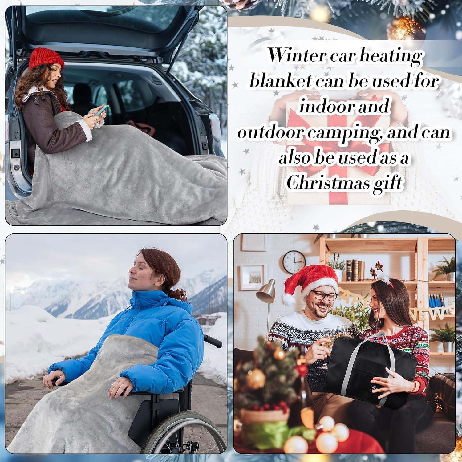 Manta Calentada Eléctrica para Auto Glooglitter 100x150 cm 12V