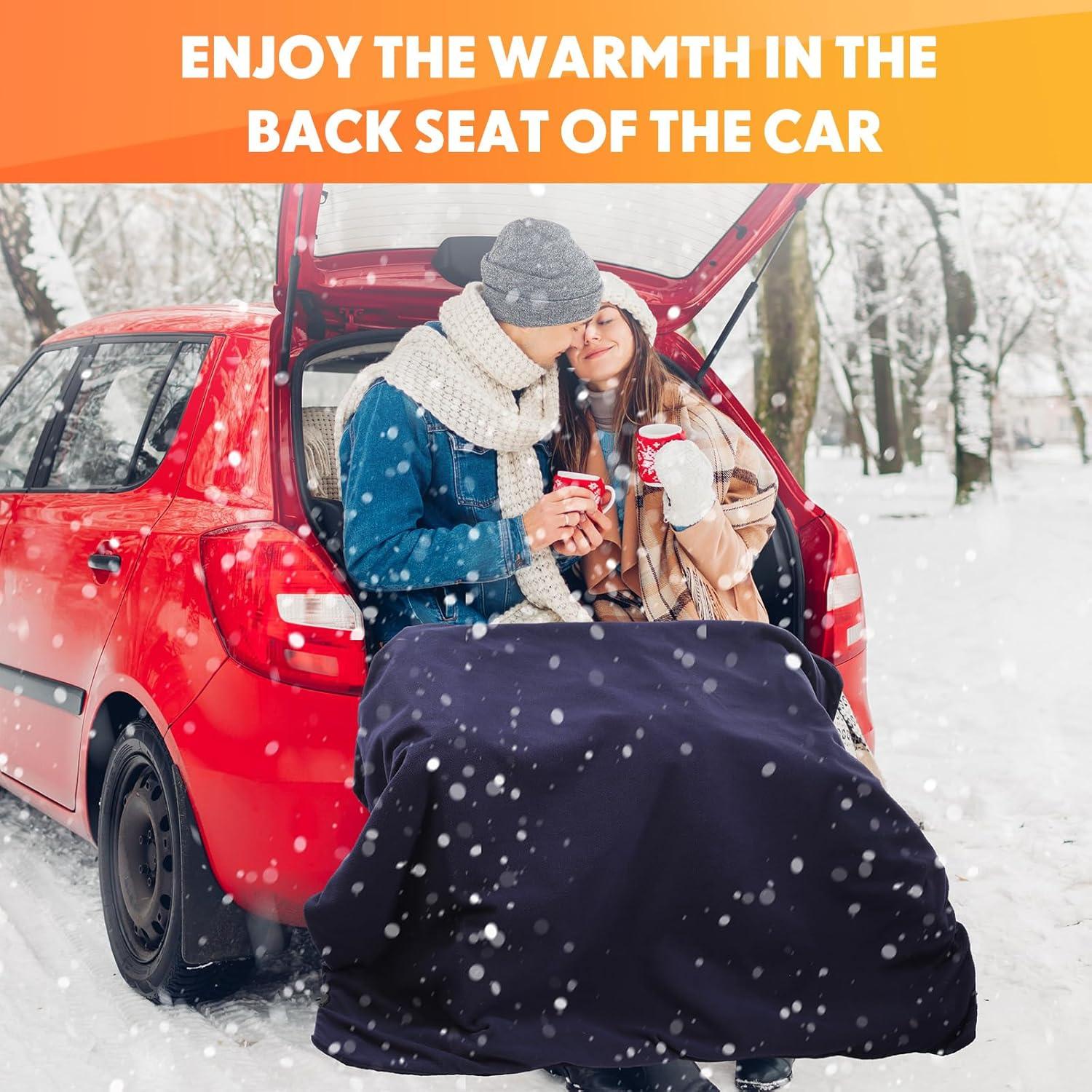 Manta Calentada para Auto Riakrum 109x150 cm 12V - 2 Pcs