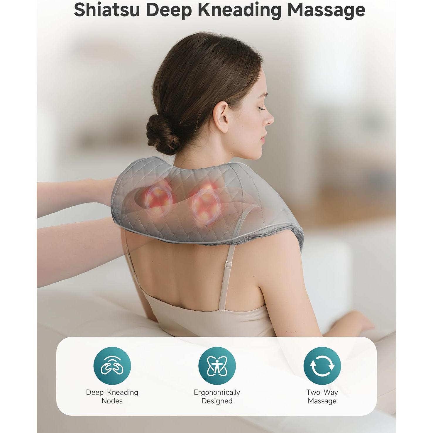 Masajeador de Espalda y Cuello - Paquete Relax