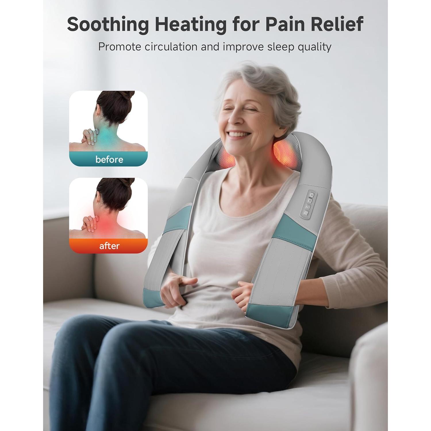 Masajeador de Espalda y Cuello - Paquete Relax