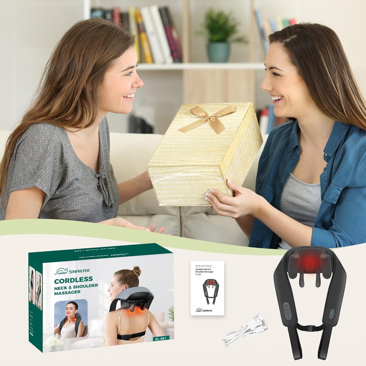 Masajeador de Espalda y Cuello RelaxPro - Alivio de Tensión