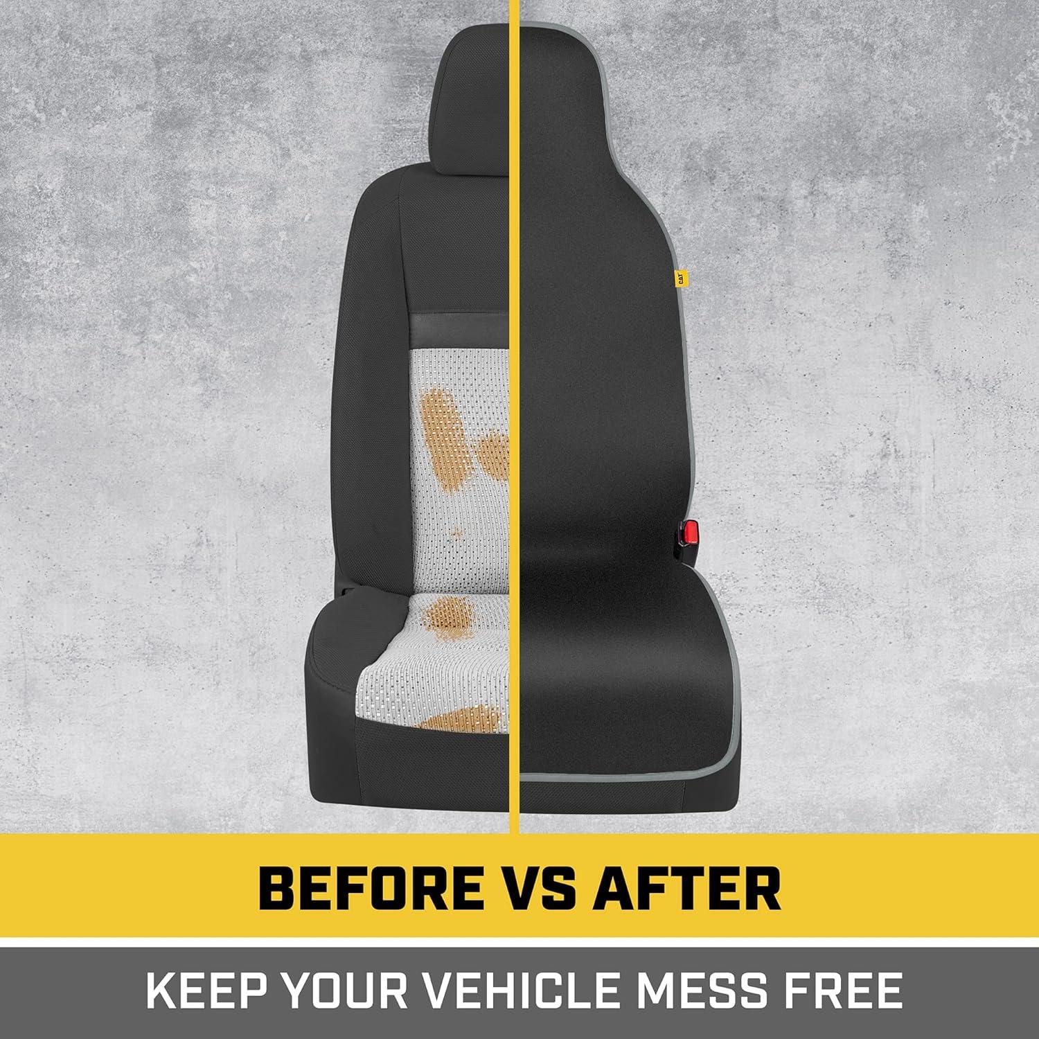 Cubiertas de Asiento de Auto Impermeables CAT CAST201 - Juego de 2