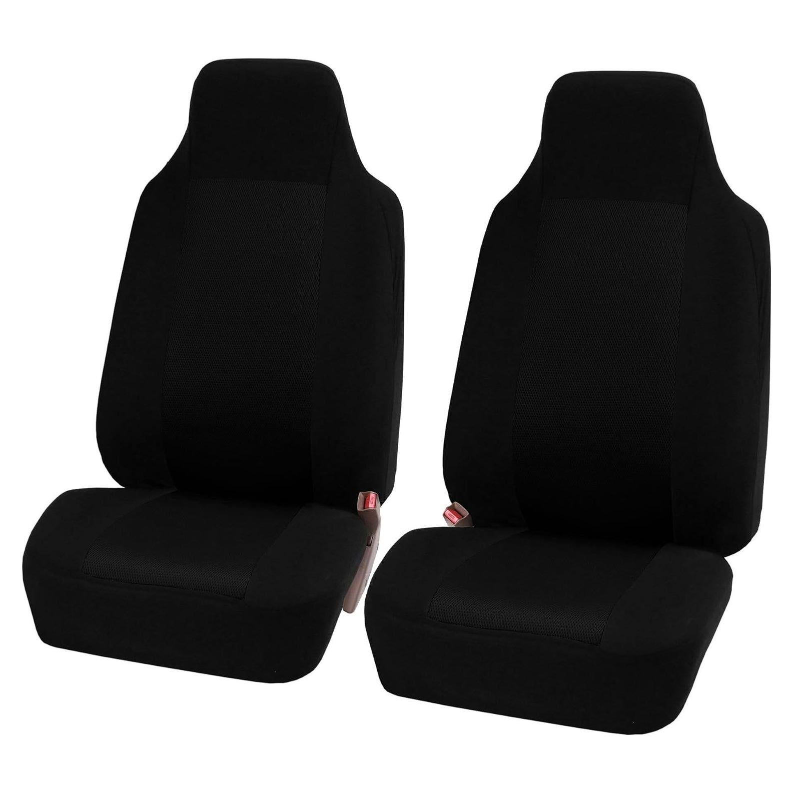 Fundas de Asiento de Coche FH Group Negro Ajuste Universal